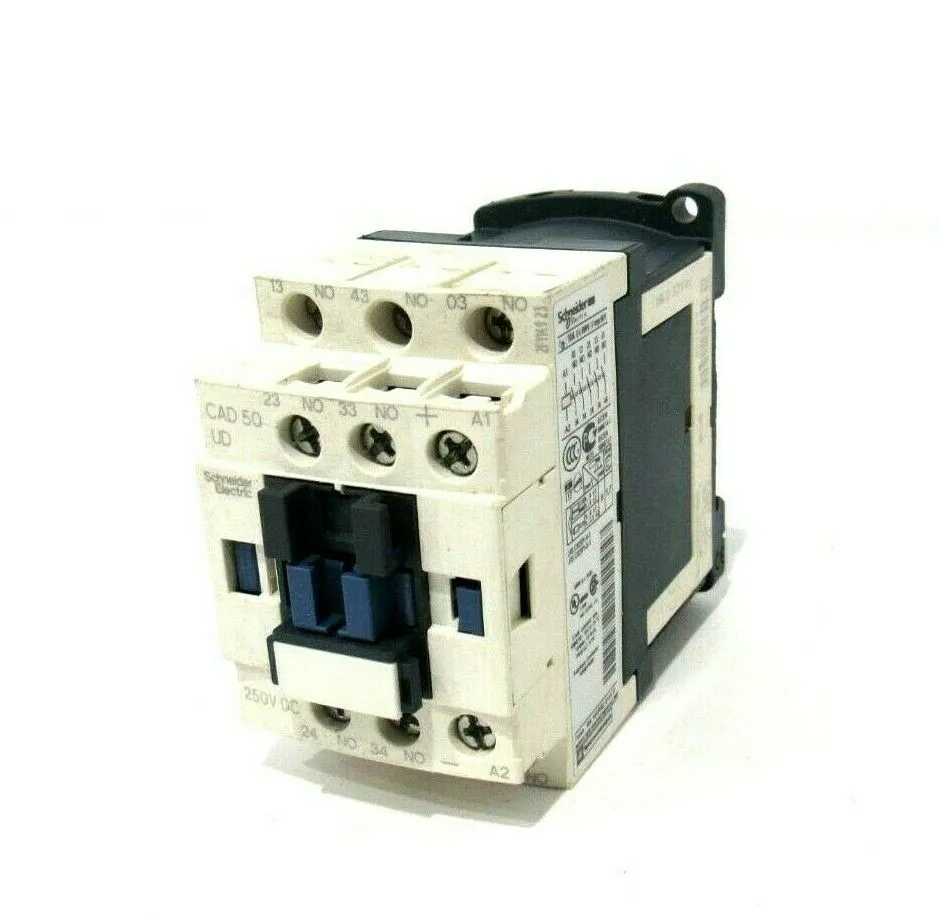 USED SCHNEIDER ELECTRIC CAD50UD CONTROL RELAY