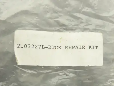 2.03227L-RTCK Repair Kit w/O-Rings Plate 4 Blocks