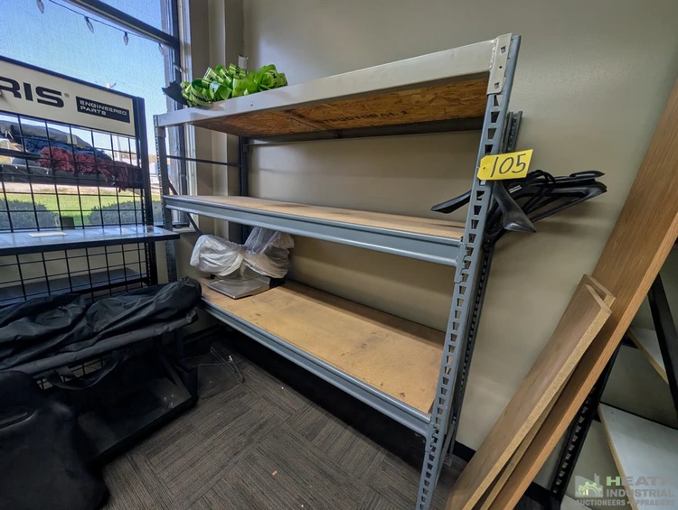 Used _UNKNOWN_ HD ADJUSTABLE SHELVING UNIT 76 IN X 26 IN X 6 FT Racks/Shelving Illinois US | Heath Industrial Auction Services #1546842