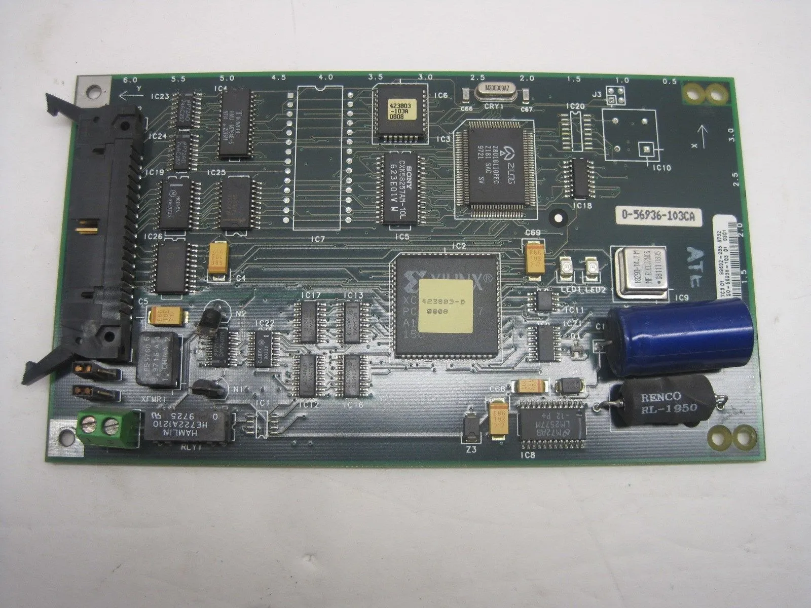 USED RELIANCE ELECTRIC 0-56936-103CA PC BOARD 056936103CA