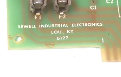 NEW SEWELL INDUSTRIAL ELECTRONICS 6122 BOARD