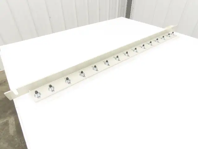 Hytrol BPC/HSS 43" Belt Conveyor Inline Transition Slide Rail Grey 48"OAL