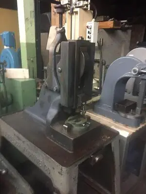 2595-510 Ruesch Type 7-Ton Heavy Duty Foot Stamping Kick Press, Model # 7