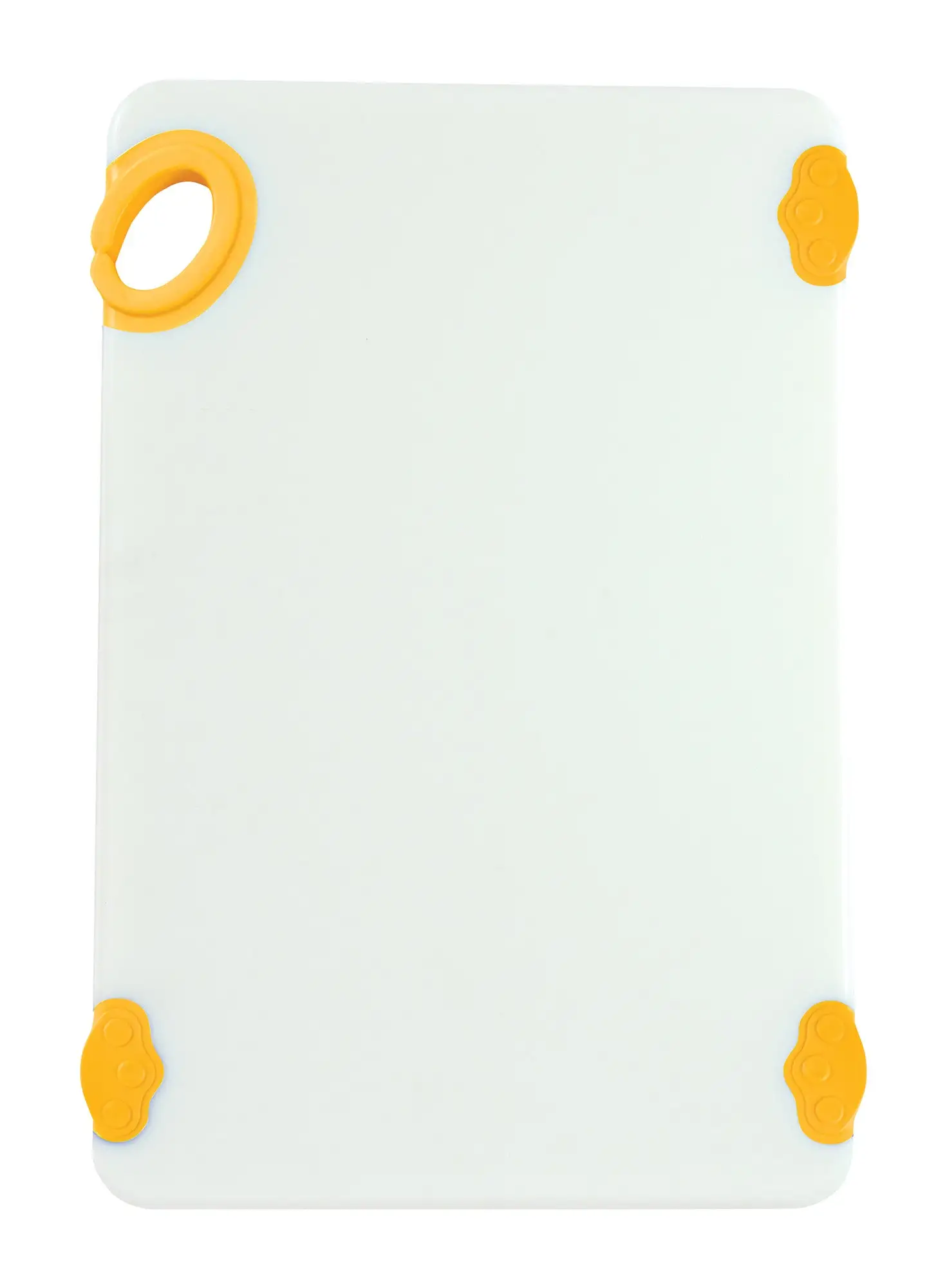 Cutting Board with Hook,12"x18"x1/2",Yellow (6 Each)