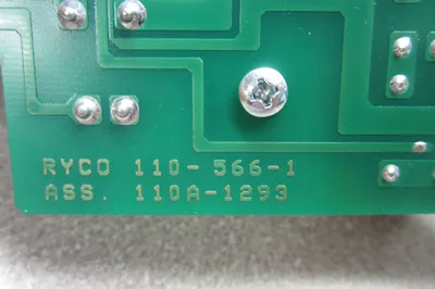 USED RYCO 110A-1293 SUPPLY BOARD 110A1293