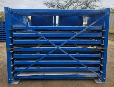 USED ENGINEERED HANDLING SYSTEMS 8 SHELF, 5500 LBS EACH