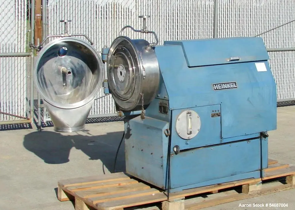 Used HEINKEL HF300 Basket Top Unload Centrifuges Illinois US | Aaron Equipment #1512935