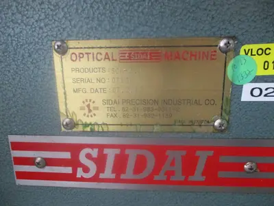 Sidai #SCM-2, Optical Grinding Machine, 2013
