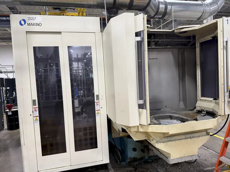 Used 2014 MAKINO A81NX Horizontal Machining Centers Michigan US | Tramar Industries #419586