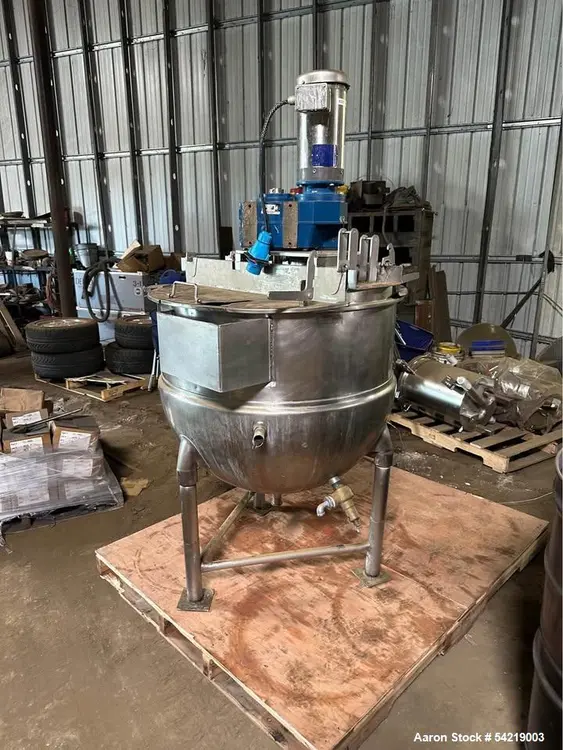 Used GROEN TA100 Stainless Steel Tanks Illinois US | Aaron Equipment #361077