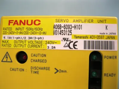 USED FANUC A06B-6093-H101 K
