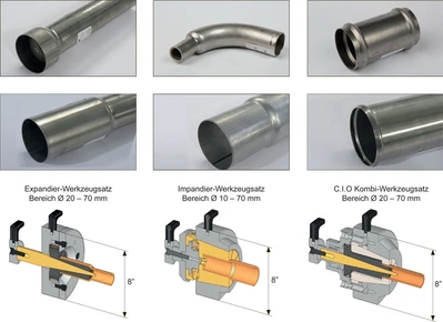 USED ZM EXPANDING AND REDUCING TUBES