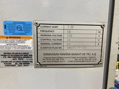 ERMAKSAN CNC HGD 3100 x 13 Sheet Metal Shears | FERRIC Machinery, Inc. (4)