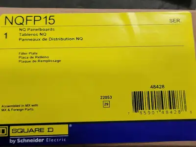 NEW SCHNEIDER ELECTRIC NQFP15