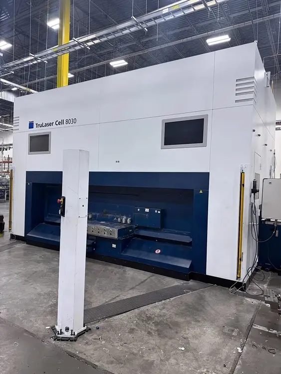 Used 2020 TRUMPF TRULASER CELL 8030 4KW 5 AXIS 3D FIBER LASER Laser Cutters Illinois US | Machinery Marketing International #1511064