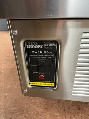 Used Glastender Used Glastender MF48-SF2 48" Underbar Stainless Steel Glass Froster, 252 Mugs Capacity 120V Underbar Equipment Illinois US | Falcon Restaurant Supply #1376213