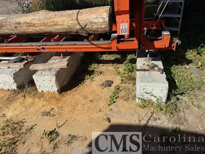 USED WOOD MIZER LT 15 ELECTRIC SAWMILL WITH 38 HOURS