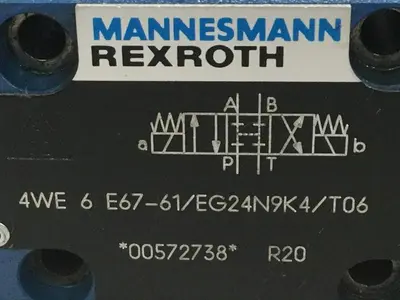 USED REXROTH 4WE6E6761EG24N9K4T06