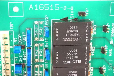 USED TEXAS INSTRUMENTS A16515-0-0 CIRCUIT BOARD REV.D A1651500