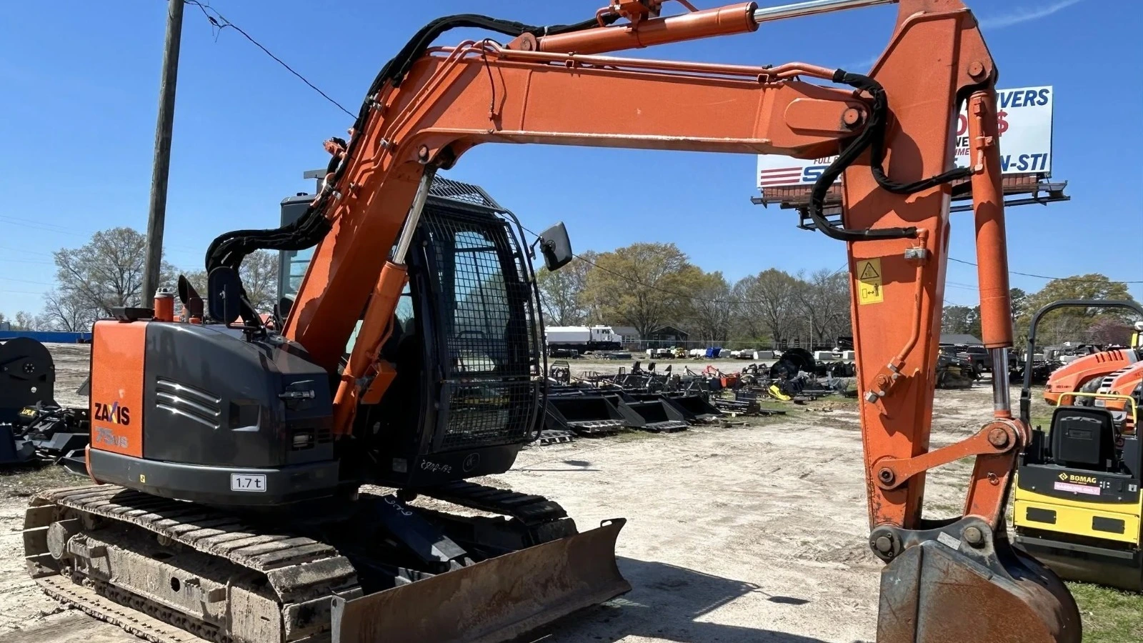 USED 2019 Hitachi ZX75US-5B