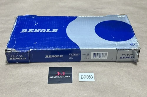 NEW Renold 40A2X10FT
