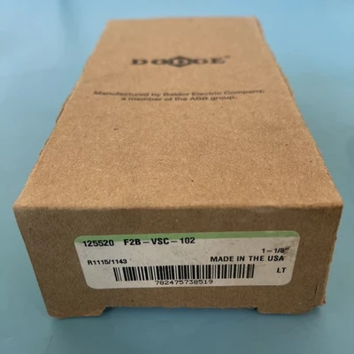 NEW Dodge F2BVSC102/125520