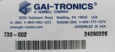NEW GAI TRONICS 733-002 ENCLOSURE 733002