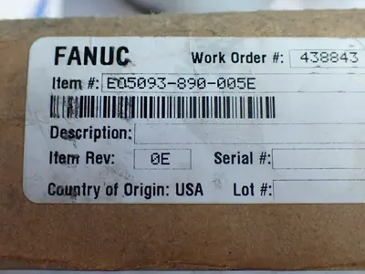 NEW FANUC E05093890005E