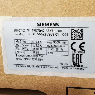 Siemens Does Not Apply Servo Motors | American Industrial Supply Co. (4)
