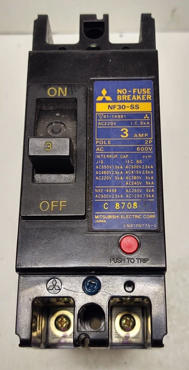 Used Mitsubishi NF-30SS Circuit Breakers Kentucky US | Edwards Industrial Repair #973622