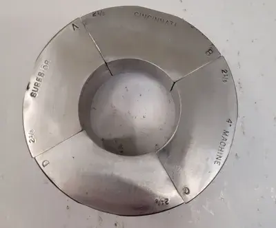 USED SUPERIOR CINCINNATI COLLET PAD