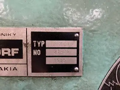 1988 TOS W-100A Boring Mills, Table Type Horizontal | Gulf Coast Machinery (4)