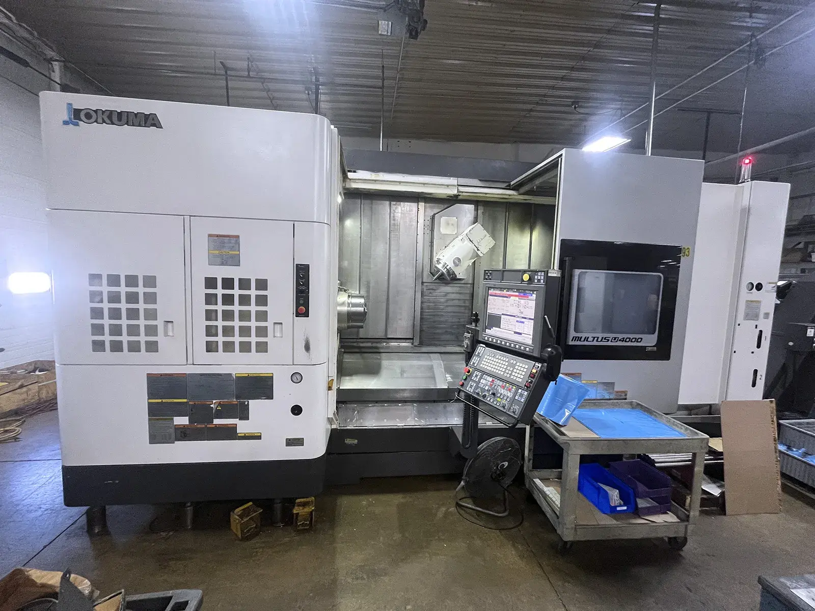 USED 2015 OKUMA MULTUS U4000 2SW/2000