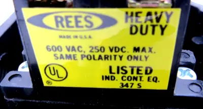 NEW REES 04944-500 CABLE OPERATOR SWITCH 04944500