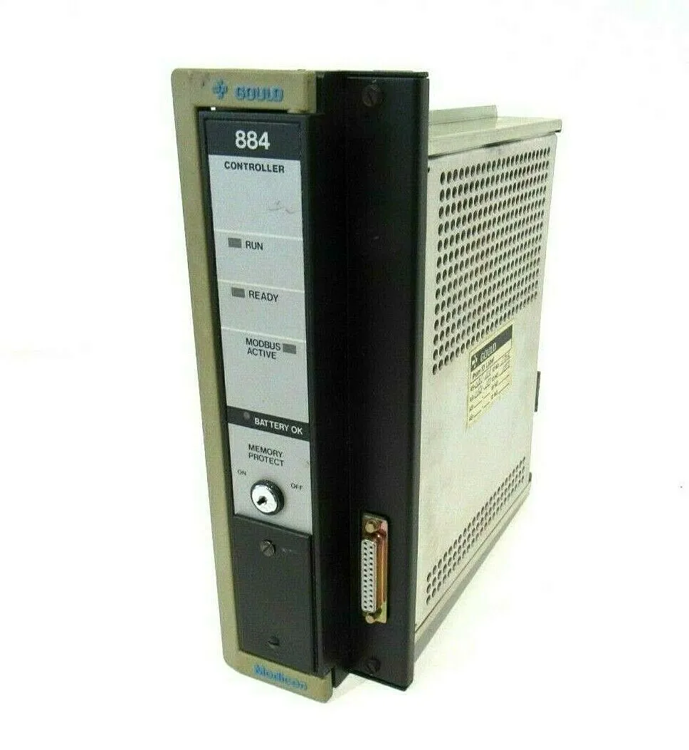 USED GOULD AS-884A-101 PROGRAMMABLE CONTROLLER AS884A101
