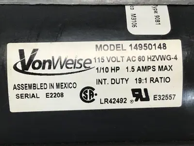 USED VONWEISE 14950148