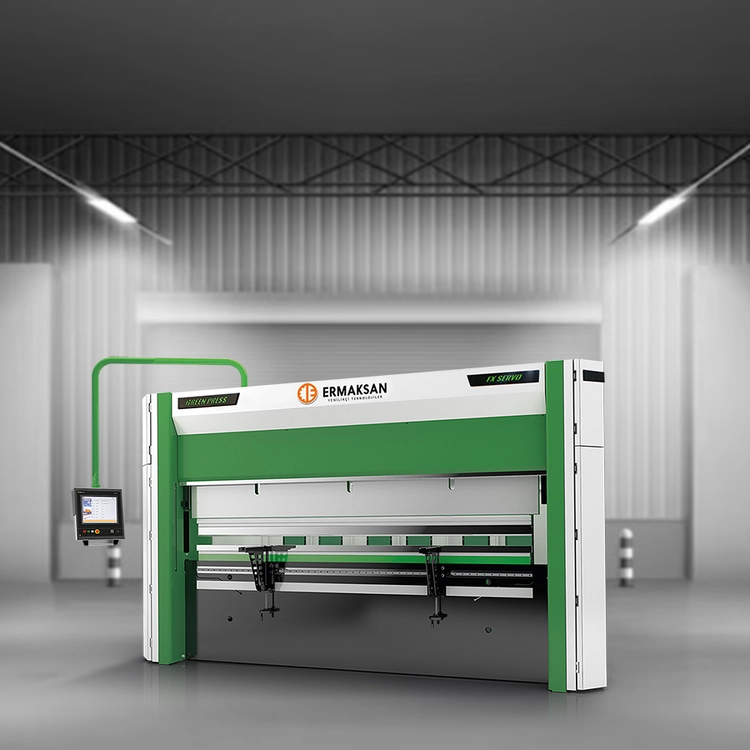 ERMAKSAN GREEN PRESS FX SERVO ELECTRIC CNC Press Brakes | FERRIC Machinery, Inc.