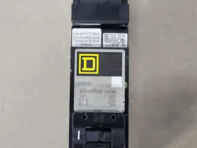 USED SQUARE D FH16015C