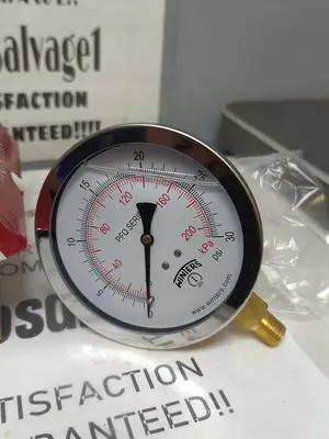 New | in-Stock WINTERS PFQ709 Universal Pressure Meters Ohio US | Surplus Asset Holdings #1238153