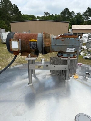 1500 Gallon Stainless Steel Jacketed Processor mfg Chester Jensen Sweep Agitatio