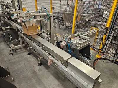 2018 Fanuc M-710i Robot with Langen LCR 700 Combined Robotic Palletizing System & Case Packing Machine | Used | In Stock!