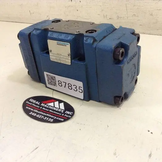 Used MANNESMANN REXROTH 4WEH10P6-44/6EG24N9TK4S06 Valves/Fittings Michigan US | Ideal Machinery #590659
