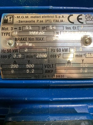 NEW MGM CF 100LA2