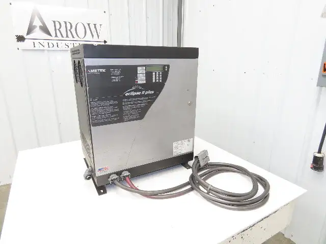 Ametek 1200EC3F Eclipse II Plus Forklift Battery Charger 12/24/36V 1200Ah 480V