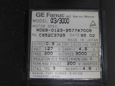 USED GE FANUC Α3/3000