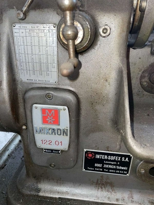 MIKRON Gear Hobber, 2× in good used condition