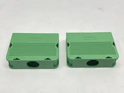 USED PHOENIX CONTACT CABLE HOUSING 1834453 LOT OF 2