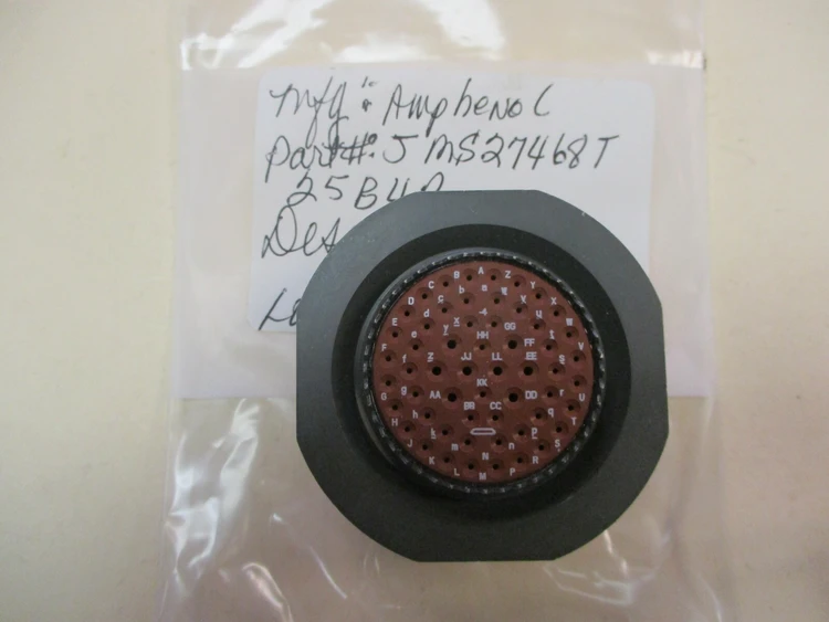 New | in-Stock Amphenol JMS27468T25B4P Cable & Wire Arizona US | ASSET CONVERSION SPECIALISTS, INC. #307809