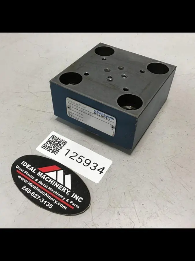 Used MANNESMANN REXROTH LFA25WEA62 Valves/Fittings Michigan US | Ideal Machinery #1293326