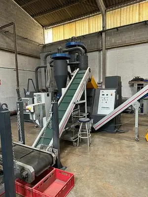 USED 2019 STOKKERMILL SHREDDING LINE FOR COPPER, ALUMINUM, AND PLASTIC RECYCLING